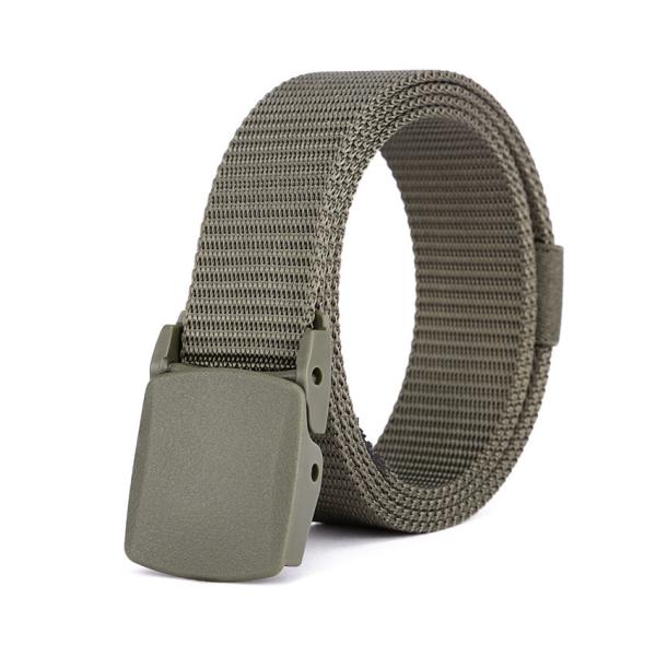 Мода военного пластикового пояса нейлона пряжки тактическая 3.5cm Unisex