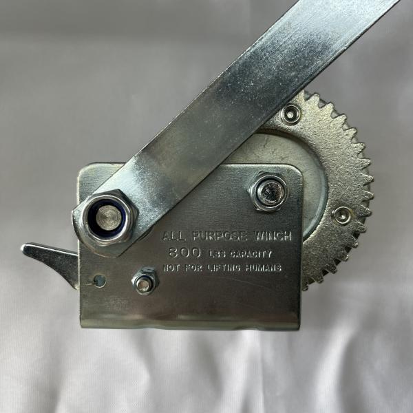 Ручная лебедка покрытая цинком морского трейлера ручная коррозионностойкое 800lbs