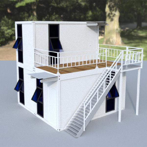 Zontop  China Modern Small Ready Modular Quick Concrete Hurricane Proof Two Story Resort Cheap Homes Container Prefab  H