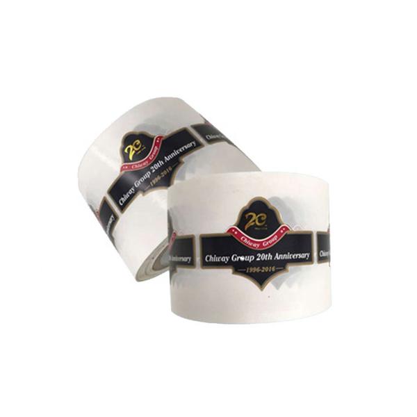 Vinyl Printable Wine Labels Roll Adhesive Vodka Wine Bottle Stickers Die Cut