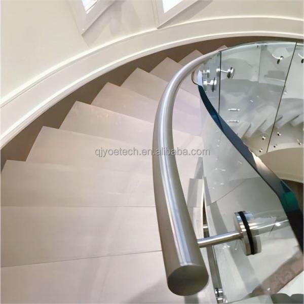 Painel de vidro temperado curvo de espessura de 3-15 mm para QJY-TG exterior interior