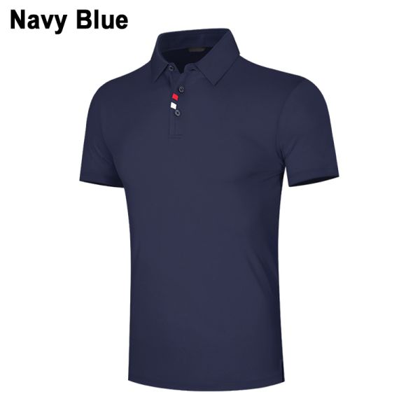 Men's Summer Golf Short Sleeve T-Shirt, Breathable Quick Dry Functional Fabric Golf Apparel