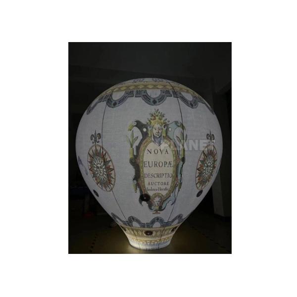 Рекламировать раздувной земной горячий воздушный шар для украшения события