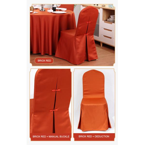 Polyester Universal Hotel Dining Banquet Chair Covers