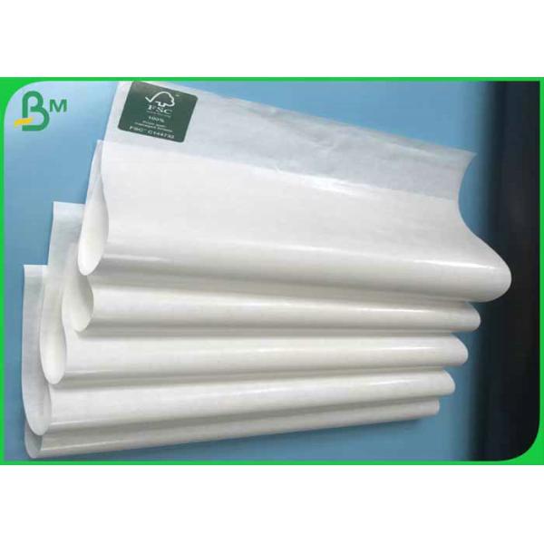 Водоустойчивая бумага с покрытием PE качества еды 30gsm 40gsm 50gsm+10-15g для пакетов сахара