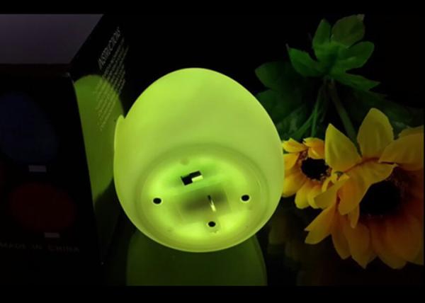 Soft PVC Led Novelty Night Light Egg Shaped Light With 3*LR44 Battery