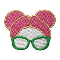 A menina fresca PMS colore os remendos bonitos 3 - 10cm do bordado com certificado de BSCI