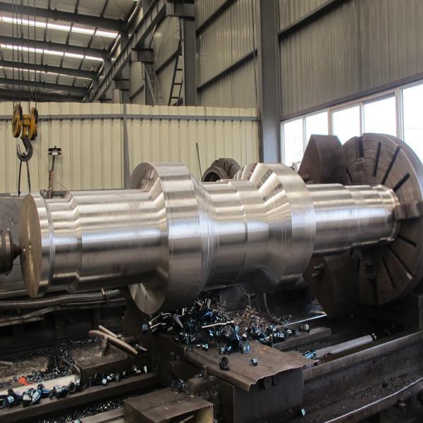 SS316 ss304 Rigid Axle Stainless Steel Hardened Spline Shaft Forging