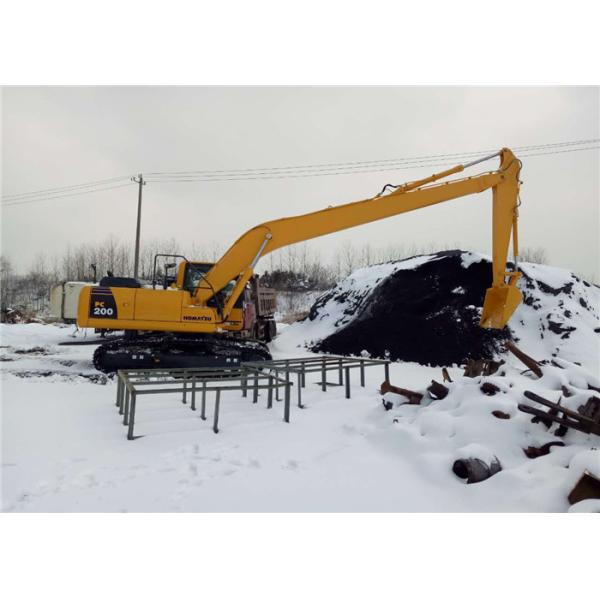 Unloading Coal Long Reach Excavator Booms 18 Meter For Komatsu Excavator PC200