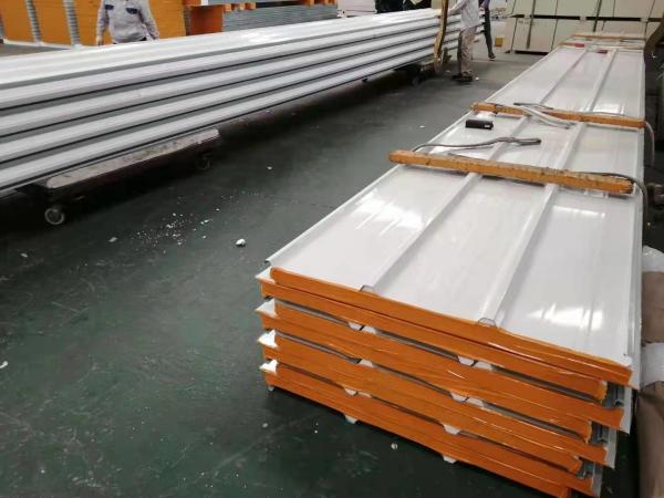 Insulated EPS Sandwich Roof Panel Waterproof EPS Sandwich Roof Panel For Workshop