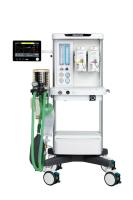 Máquina pneumática do gás da anestesia com construído no backup de bateria 3 horas