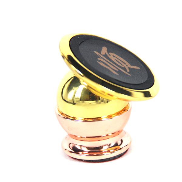 Universal 360°Creative Aluminum car bracket phones tablets Magnetic car navigation backet