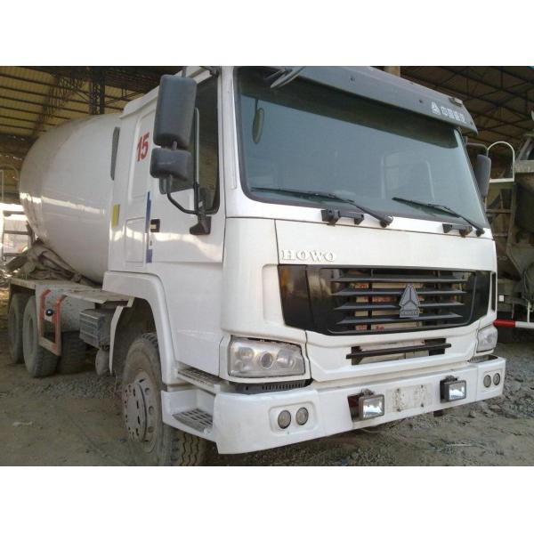 Small 5CBM Mixer Cement Truck , Concrete Truck Mixers With Speed Reducer