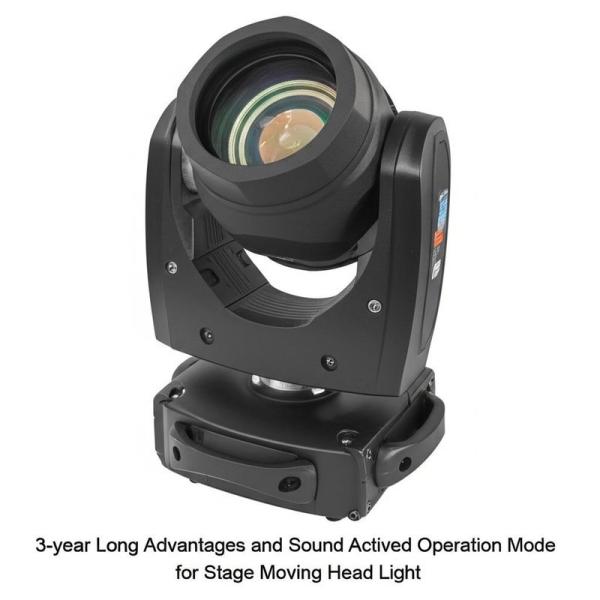 3-year Long Advantages and Sound Actived Operation Mode for Stage Moving Head Light