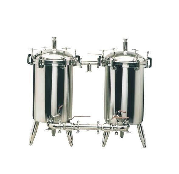 After Service Field Maintenance Stainless Steel Milk Duplex Filter for Food Beverage