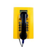 Telefone GSM blindado à prova de vandalismo em aço laminado a frio