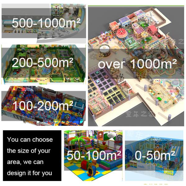 Custom Size Amusement Park Children Commercial Indoor Playground Equipment