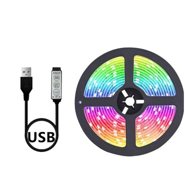 80 Ra 5m 5V IR Control bluetooth SMD 5050 smart LED Strip Lights for Indoor Decoration