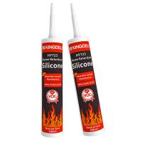 Resistente à água Sealante de silicone transparente Retardante de chama Cola de selante de vidro neutro