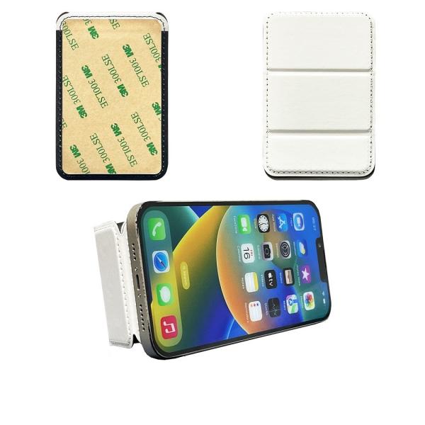 PU Leather Blank Sublimation Phone Card Holder Magnetic Phone Stand Wallet Bag Card Holder