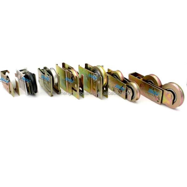 Stainless Steel Tandem Nylon Roller Casting Heavy Duty Door Roller for Patio Folding Door Hardware
