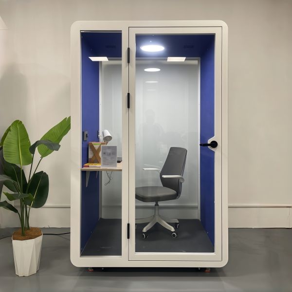 Ventilated Soundproof Office Pod independent Work Prefab Space Capsule House