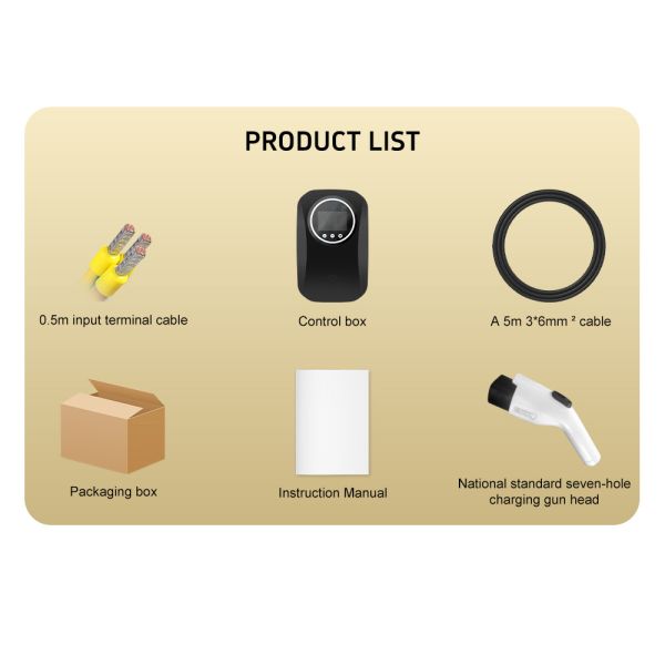 J1772 Type1 Smart Level 2 EV Charger With WiFi APP RFID And OCPP Support
