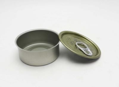 O café do vintage de CMYK enlata 250ml o círculo pequeno Tin Containers