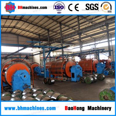Rigid Type Stranding Machine 630 mm Payoff Bobbin 84 wires for Copper Aluminum conductor