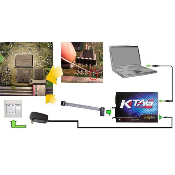 Hot Sell V2.10 KTAG K-TAG ECU Programming tool Master Version Hardware 5.001 K TAG V2.10 Chip Tunning Tool