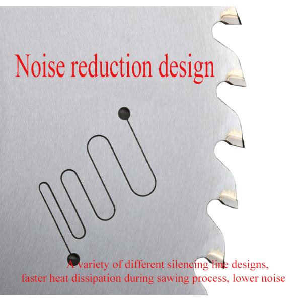 2-5 MM thickness Aluminum TCT carbide teeth CIRCULAR SAW BLADE with Gold TIN Coating