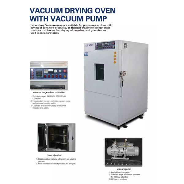 Лабораторная сушильная печь с холоднокатаной стальной плитой с антивозрастной обработкой и тепловой обработкой