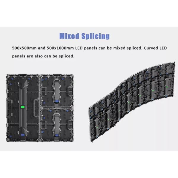 500х500мм Большой арендованный светодиодный дисплей Внешний экран P3.91