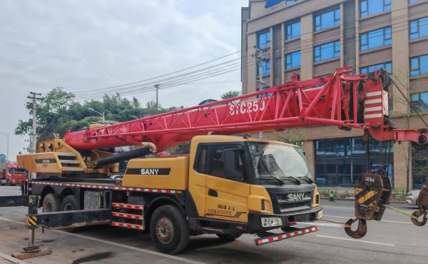 Grue sur camion Sany 25 tonnes STC250C de haute qualité en Chine 2019 à vendre