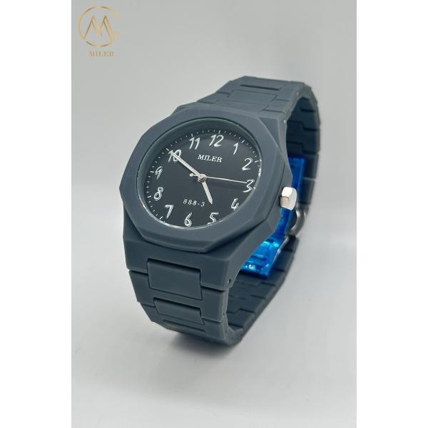 Fábrica mayorista de relojes de caja de resina de caucho resistente al agua movimiento de cuarzo