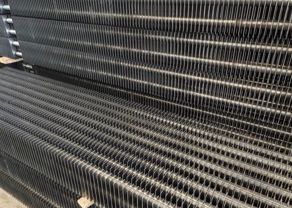 Durable And Efficient High Frequency Welded External Copper Aluminum H Fin Tube For Boiler