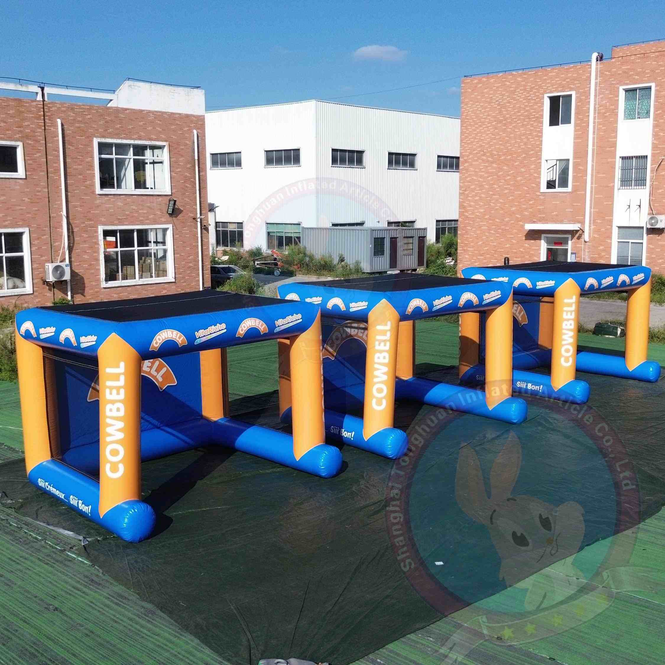 Custom Inflatable Goal Soccer Sports Gate With Logo Printing Portable Football Training Target Outdoor Activity Arch Event Branding Structure
