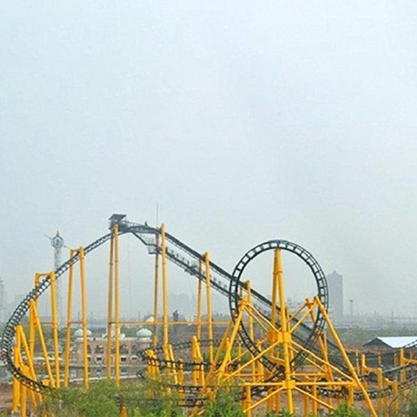 Suspended Roller Coaster Ride 780m Track Rated Load 20 Riders Height 33m