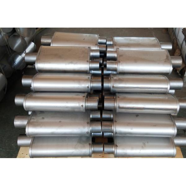 Stainless Steel 409 Center Universal Exhaust Muffler Races 12 Inlet / Outlet 2.5