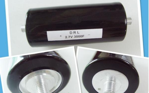 Solar Power Large Capacitance 2.7V 3000F Power Farad Capacitor