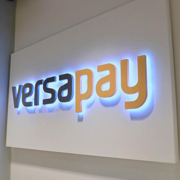 3d Company Name Outdoor Circular Logo Customacrulic Led Sign Backlit Box Illuminated Light Letters