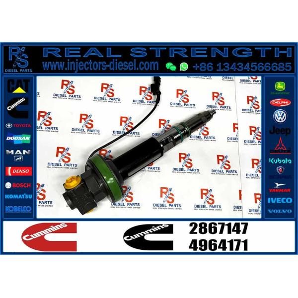 Practical Hot Sale Cummins injector 4964170 4955524 4955527 2867147 for Cummins K19 Qsk19 fuel Injectors