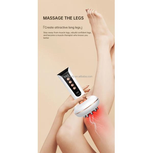 EMS Microcurrent Electric Body Slimming Massager Body Meridian Massage Brush