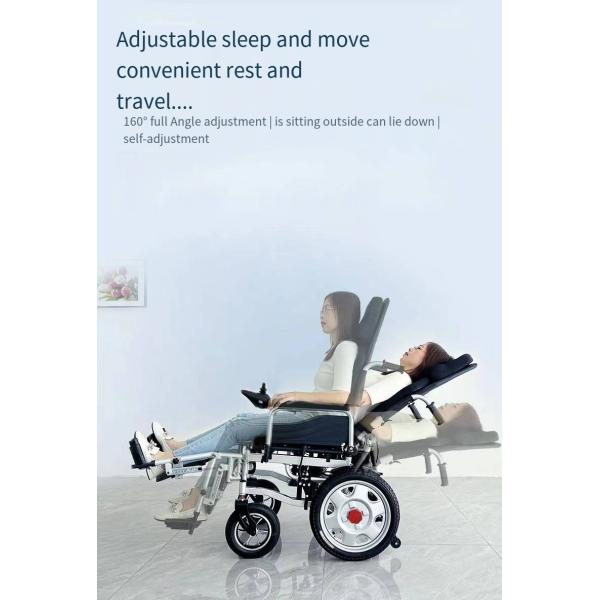 Class II Foldable Electric Wheelchair Smart Drive Medicare Wheel Chair for Disabled