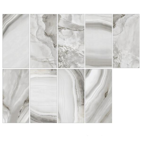 60x120 Agate Porcelain Bathroom Ceramic Wall Tiles with Modern Stone Imitation Texture