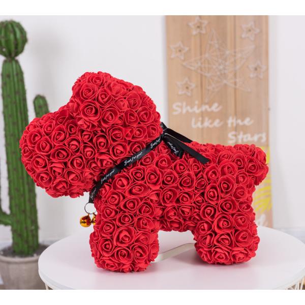 Popular and Premium wholesale Foam/PE Rose Bear For Valentines Day Gifts