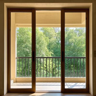 Waterproof Aluminum Folding Door Open Style For Terrific Surface Finish