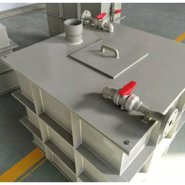 танки PP HDPE 12mm Recyclable для гальванизируя гальванического омеднения