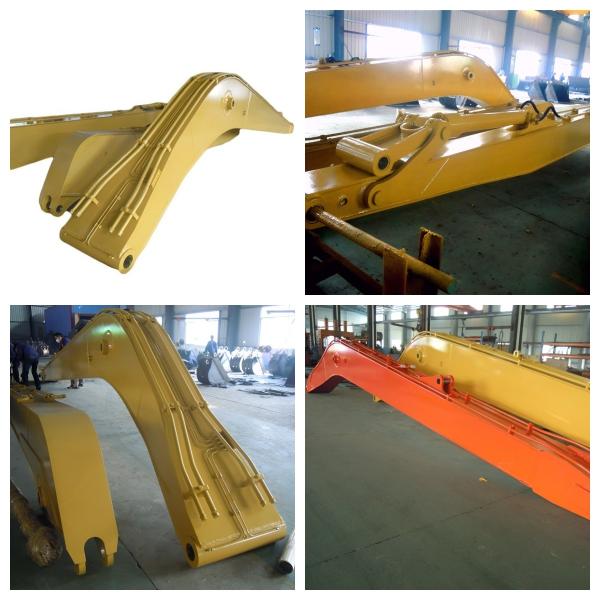 Customized 22 Meter Long Reach Excavator Boom Arm for cat E374 with CE Certified Q355B Material