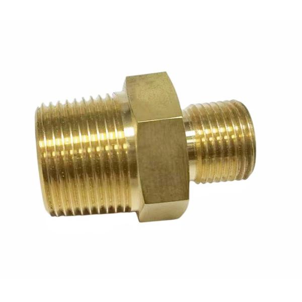 Поток 1/2NPT штуцера трубы 1/2NPT ниппели наговора ANSI Npt JIS латунный x